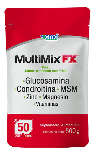 Multimix Fx | Glucosamina Condroitina Msm Zinc Mg | Cmd 