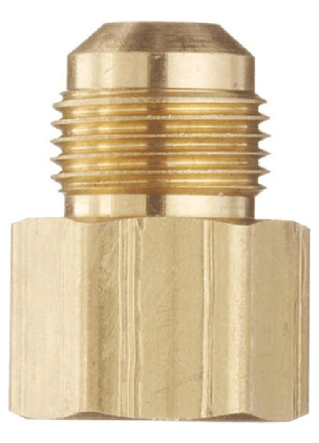 Conector De Bronce Hnpt X Flare 1/2'' X 1/2''