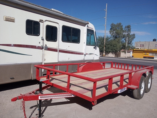 Remolquito Traila Agro 6t-16 6 Ton Cama 16 Pies Precio Neto