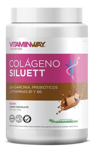 Colageno Siluett Suplemento Vitamin Way X450gr X 3 Potes
