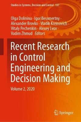 Libro Recent Research In Control Engineering And Decision...