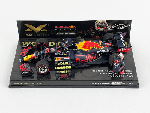 Max Verstappen #33 Rb16b Gp Abu Dhabi 2021 Minichamps 1/43