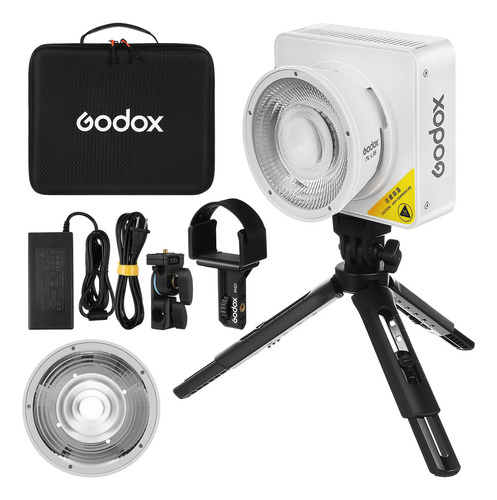 Luz De Vídeo Led Cob Ml100bi 100w,6500k Max Con Mini Trípode
