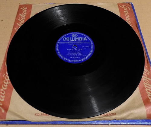 Johnnie Ray Please Mr Sun 1952 Brasil 78 Rpm 10  Pop Vocal