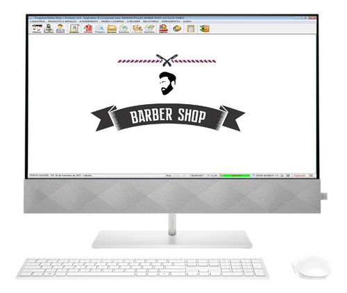 Software Para Barbearia Barbershop Com Controle De Atendimento E Relatórios V1.0 - Fpqsystem