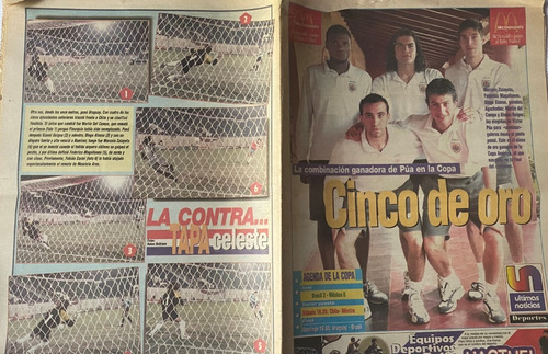 Diario Deportivo, 1999 Juveniles De Púa, Fútbol 24 Pág Ez4b5 (Usado)