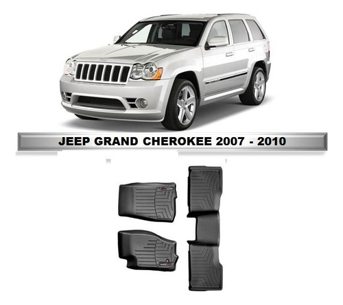 Alfombra Weathertech Bandeja Jeep Grand Cherokee 05-10 Ps