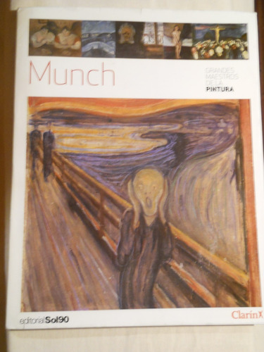 Pintura Munch. Editorial Sol90 Clarin. 