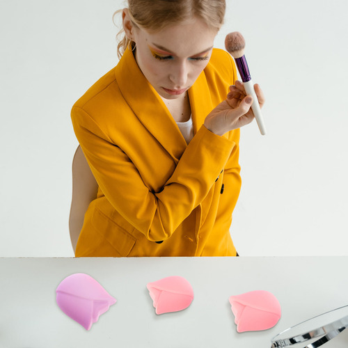 Funda De Silicona Para Brochas De Maquillaje Reutilizable, 6