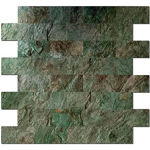 10 Hojas De Azulejos De Pared Autoadhesivos Cocina, Sup...