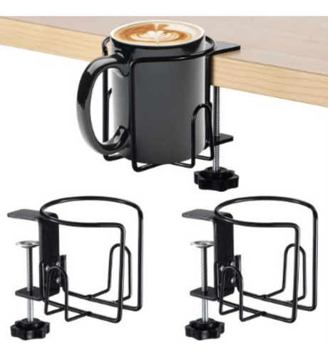 Portavasos De Mesa Con Clip, Portavasos De Metal, Portavasos