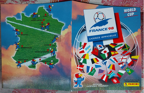 Album De Futbol France 98 Fomato Impreso Completo