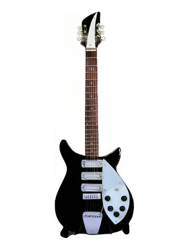 Mini Guitarra Estilo Rickenbaker (black) George Harrison 