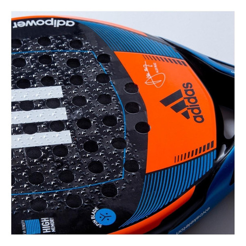 pádel adidas Adipower CTRL 2018 negra, azul naranja | MercadoLibre