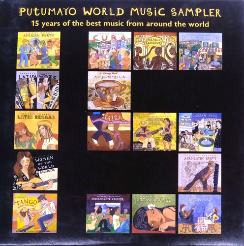Putumayo World Music Sampler 15 Years, Europe Card Sleeve Cd