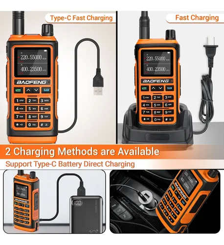 X6 Radio Walkie Talkie Baofeng Uv-17 Pro L Usb-c Ip45 Bf-17l