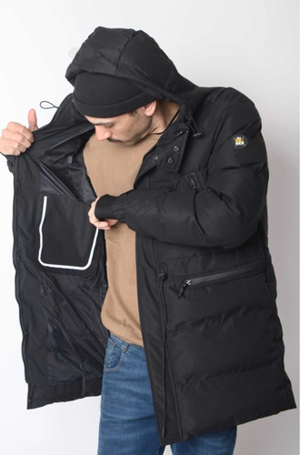 Imagen 2 de 10 de Campera Parka Impermeable Nieve Sky Hombre The Big Shop Cu