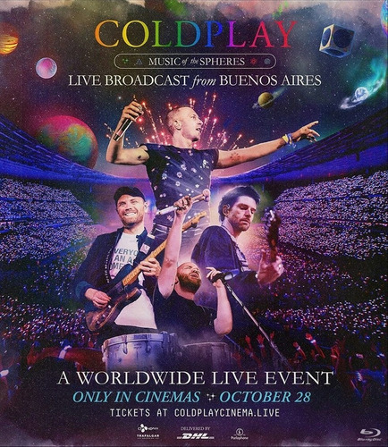 Coldplay - Music Of The Spheres: Live Buenos Aires (bluray)