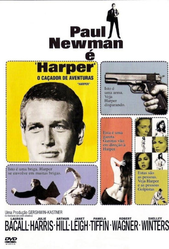 Harper - O Caçador De Aventuras - Dvd - Paul Newman