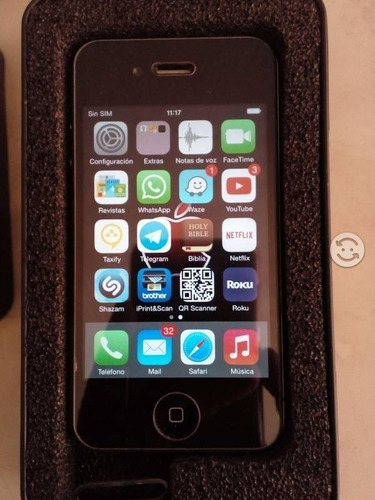 iPhone 4 32gb Ios 7.1.2 Estetica De 9.8 Como Nuevo .