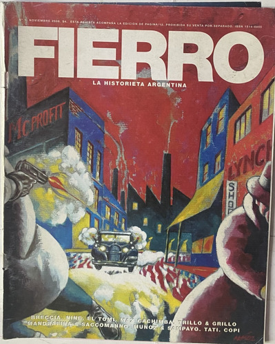 Revista Fierro N° 1 , 2006, Historieta, Breccia Nine, X7