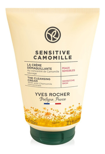 Yves Rocher Sensitive Camomille Crema Limp Desmaq 125 Ml