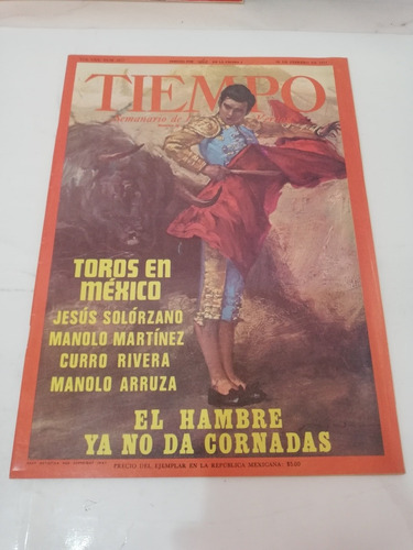 Tiempo Toros En México Jesús Solórzano Manolo Martínez