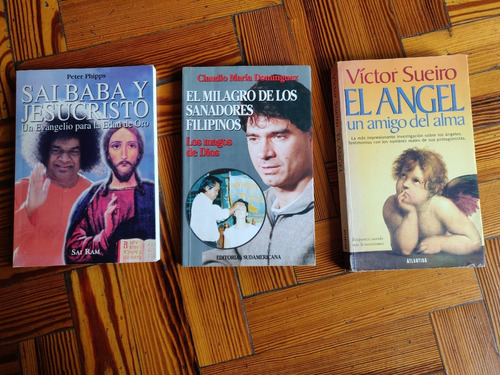 3 Libros (el Angel,el Milagro De Los Sanadores Filipinos)