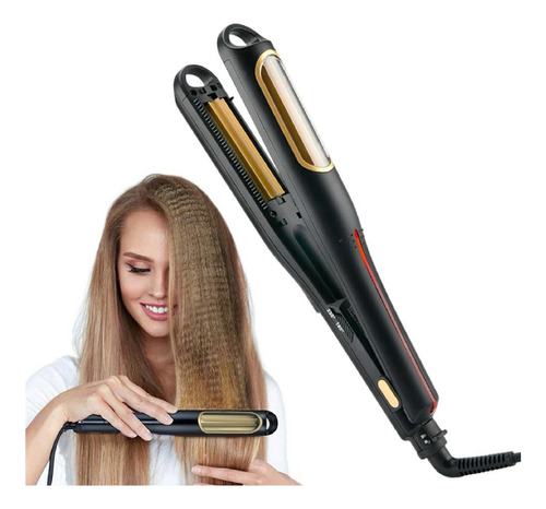 Plancha De Cabello Rizador Ondas Peine Eléctrico Caliente 