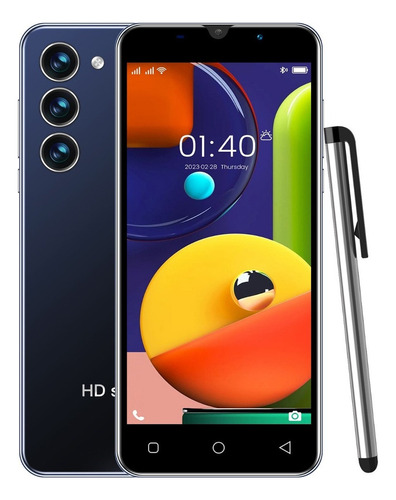 Teléfonos Inteligentes Android Baratos S23+ Negro 5.0 En 512