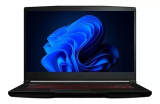 Laptop Msi Thin Gf63:i7, 16gb Ddr4, Ssd 512gb, Rtx4050, W11h