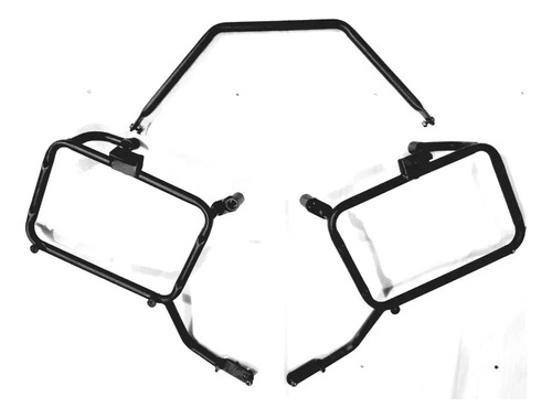 Soportes Laterales Kawasaki Klr 650 Caño 19 Mm Reforzado