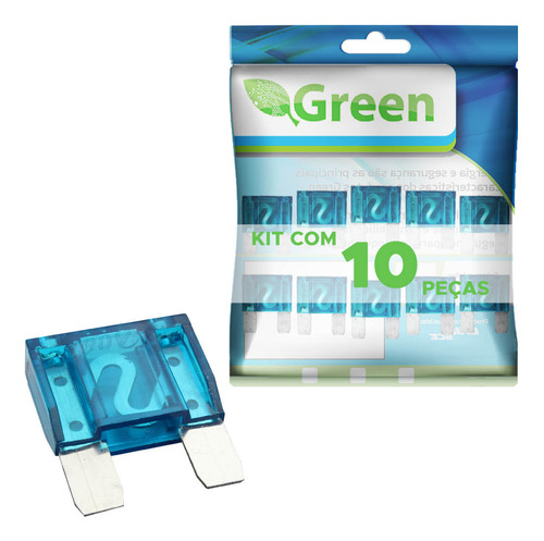 10 X Fusível Automotivo Lâmina Grande Kit C/10 Peças 60amp