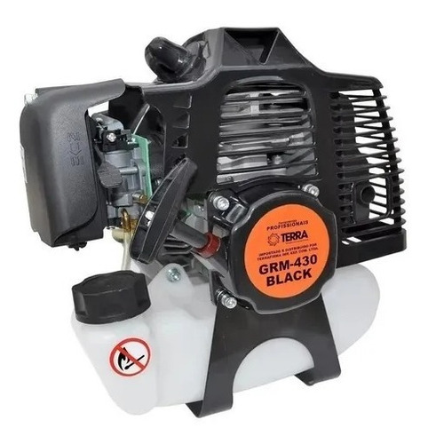 Motor De Roçadeira A Gasolina 43cc - Terra Grh-430 Black 
