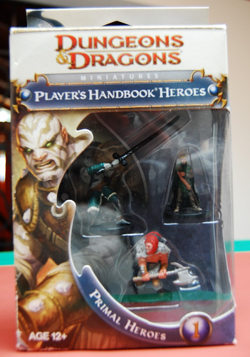 Primal Heroes 1 Box Set Miniaturas Dungeons And Dragons Dnd (Usado)