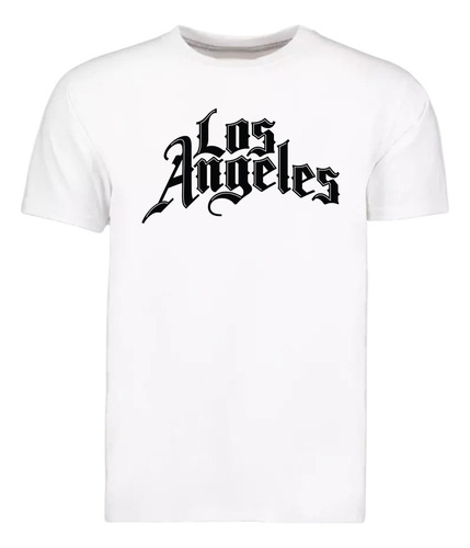 Playera Los Angeles 100% Poliester Bombay
