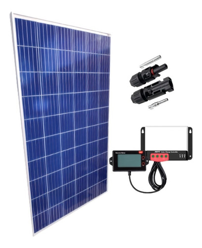 Kit Placa Solar 280w Controlador 30a Mppt