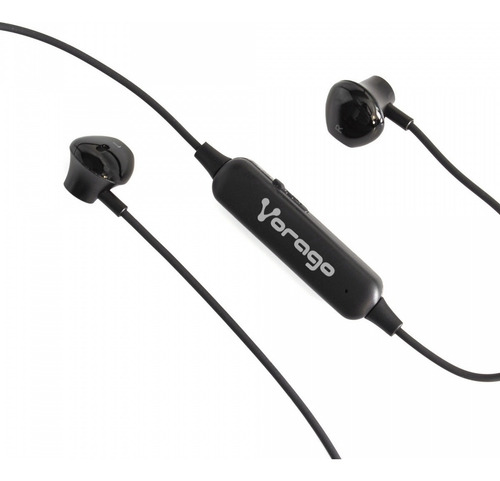 Audifonos Bluetooth Vorago Epb-400 Recargable Manos Libres Color Negro