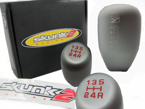 Pomo Bocha Simil Skunk2 Gris Honda Civic Exs Lxs Caja 5ta