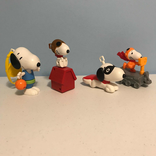 Bonecos Snoopy Mcdonalds