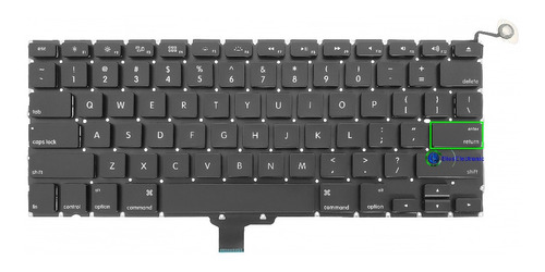 Teclado Para Macbook Pro 13 A1278 Mid 2012 2011-2009 Ingles