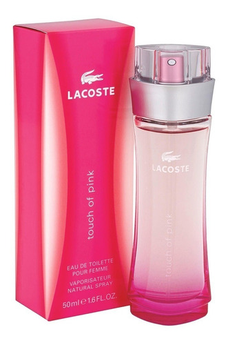 Perfume Touch Of Pink De Lacoste Para Dama 90 Ml