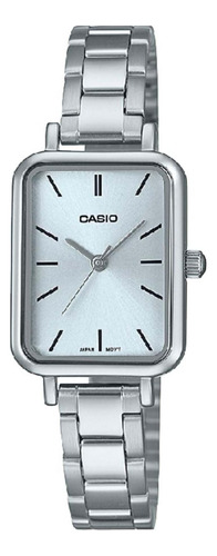 Reloj Casio Ltp-v009d-2e Para Mujer, Rectangular, Pequeño,