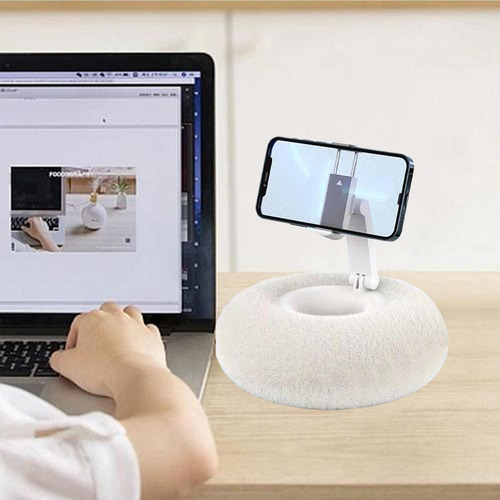 Soporte Para Tableta De Teléfono Con Almohada De Felpa Sopor