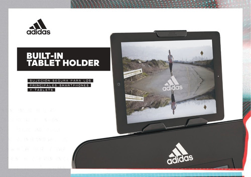 Imagen 3 de 10 de Cinta De Correr Eléctrica adidas T-19x Mg