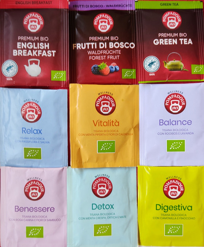Te Pompadour España En 5 Saquitos Sueltos - Sabor A Elección