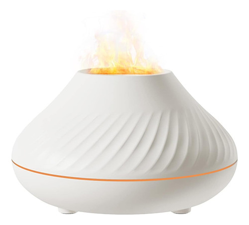 Humidificador Flame Air Con Luz Nocturna De Color