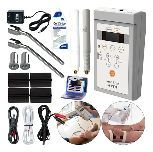 Aparelho para Fonoterapia Fono Stim Corrente Tens Fes Htm