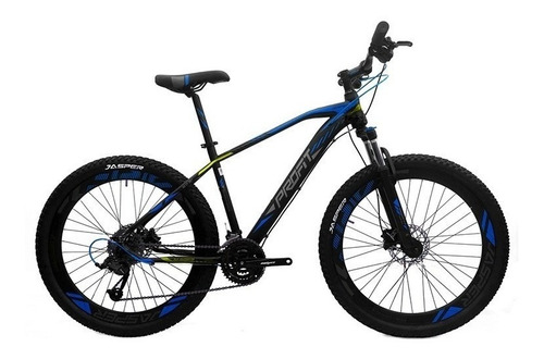 Optimus Profit Jasper 9 Vel Freno Hidráulico Bloqueo Mtb Color Azul Tamaño del marco M