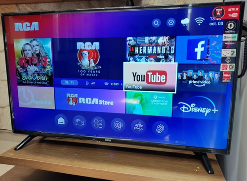 Imagen 2 de 4 de Televisor Tv Smart Rca 46'' 4k, 3d,lentes Control De Voz,led